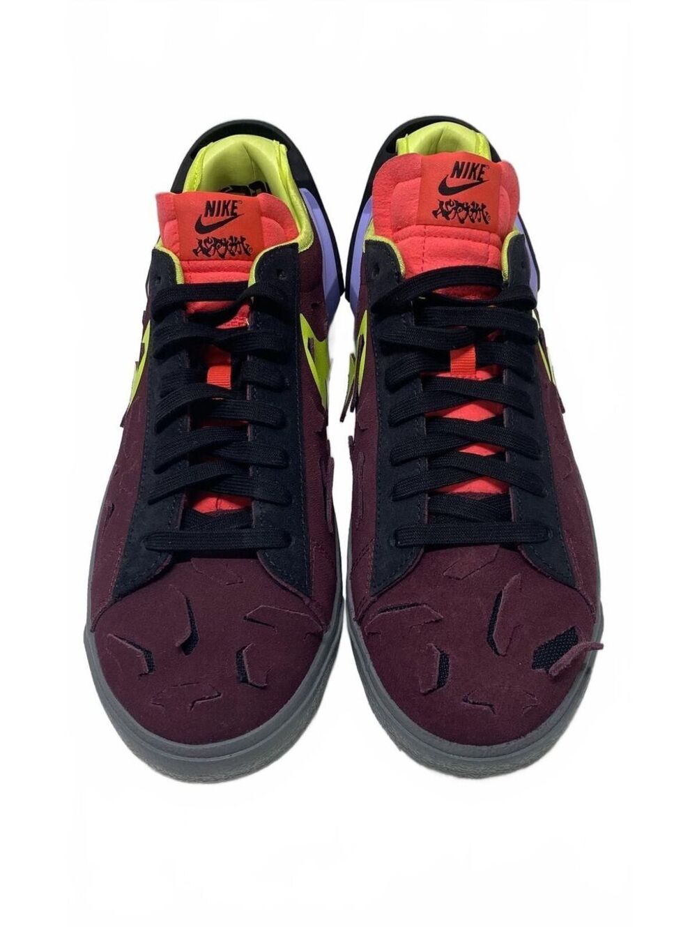 Acronym x Nike Blazer Low Night Maroon Men's Size 10 NWOB - Picture 2 of 9